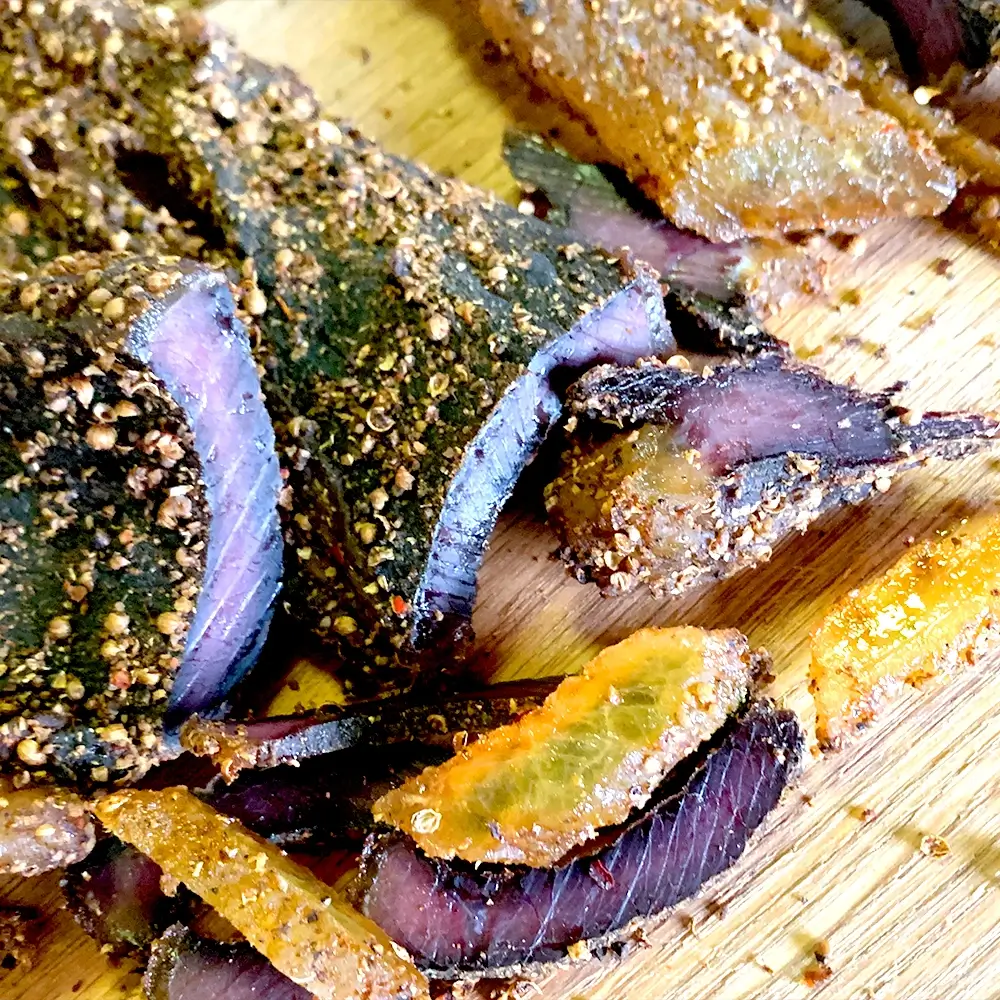 Premium Biltong Close-up